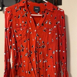 Maeve Puffin blouse